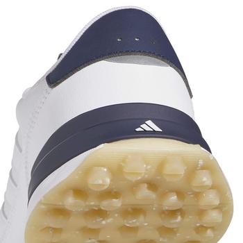 adidas S2G Leather Spikeless Golf Shoes - White/White/Collegiate Navy - main image