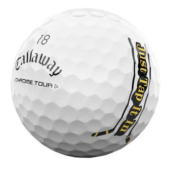 Callaway Chrome Tour Happy Gilmore 2 Golf Balls - Just Tap It In - main image