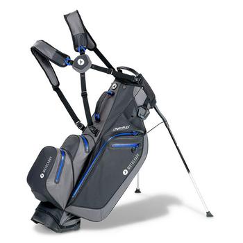 Motocaddy HydroFLEX Golf Trolley/Stand Bag - Charcoal/Blue - main image