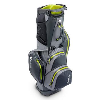 Motocaddy HydroFLEX Golf Trolley/Stand Bag - Charcoal/Lime - main image