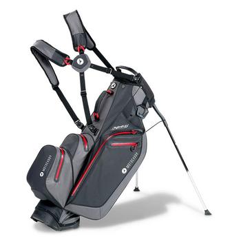 Motocaddy HydroFLEX Golf Trolley/Stand Bag 2024 - Charcoal/Red - main image