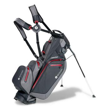 Gold Gear Direct - Motocaddy HydroFLEX Golf Trolley/Stand Bag - Charcoal/Red