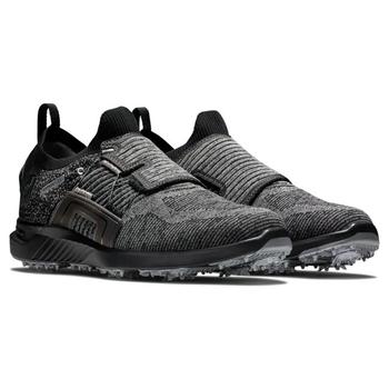 FootJoy Hyperflex Boa Golf Shoes - Black/Charcoal - main image