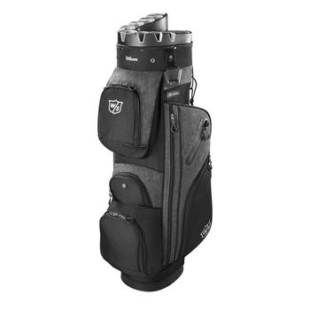 Wilson I-Lock 3 Organiser Golf Cart Bag - Black/Charcoal - main image