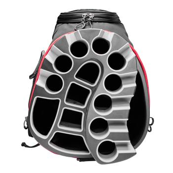 Wilson I-Lock 3 Organiser Golf Cart Bag - Black/Red - main image