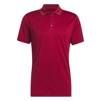 adidas Performance Golf Polo - Burgundy