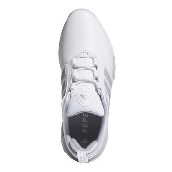 adidas Adipower Spikeless Golf Shoes - White/Silver Metallic/Halo Silver - main image