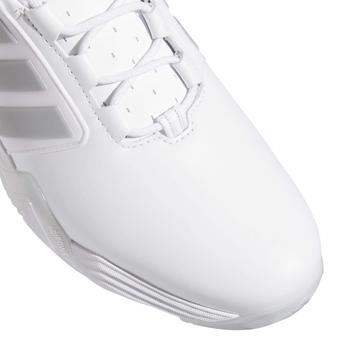 adidas Adipower Spikeless Golf Shoes - White/Silver Metallic/Halo Silver - main image