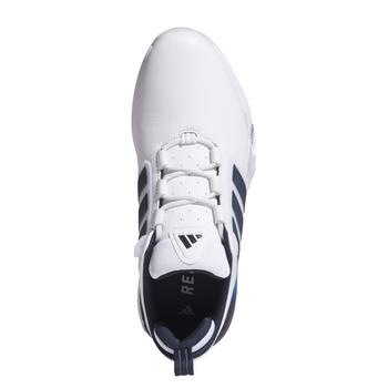 adidas Adipower Spikeless Golf Shoes - White/Collegiate Navy/Lucid Orange - main image