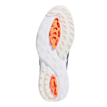 adidas Adipower Spikeless Golf Shoes - White/Collegiate Navy/Lucid Orange - main image