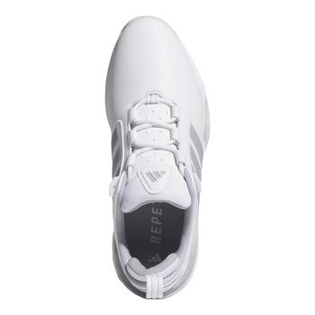 adidas Adipower Golf Shoes - White/Silver Metallic/Halo Silver - main image
