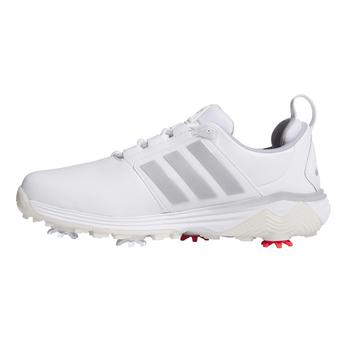 adidas Adipower Golf Shoes - White/Silver Metallic/Halo Silver - main image