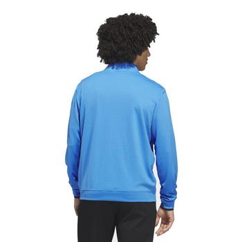 adidas Core Lightweight 1/4 Zip Golf Sweater - Lucid Ray Blue - main image