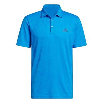 Gold Gear Direct - Ultimate365 Textured Jacquard Golf Polo Shirt - Lucid Ray Blue