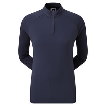 FootJoy Ladies Half Zip Golf Midlayer Top Navy