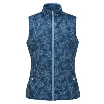 Ping Ladies Lola Reversible Insulated Golf Vest - Stone Blue - main image
