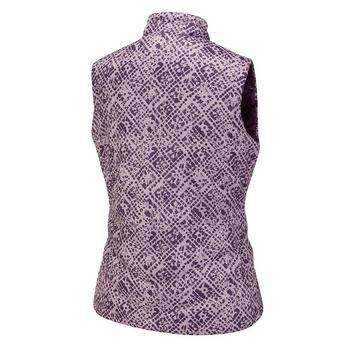 Ping Ladies Lola Reversible Insulated Golf Vest - Purple Plum - main image