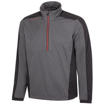 Galvin Green Lawrence INTERFACE-1 Windproof Golf Jacket - Forged Iron/Black/Red - main image
