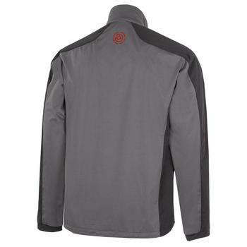 Galvin Green Lawrence INTERFACE-1 Windproof Golf Jacket - Forged Iron/Black/Red - main image