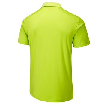 Ping Lindum Golf Polo Shirt - Lime - main image