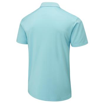 Ping Lindum Golf Polo Shirt - Sky Blue - main image