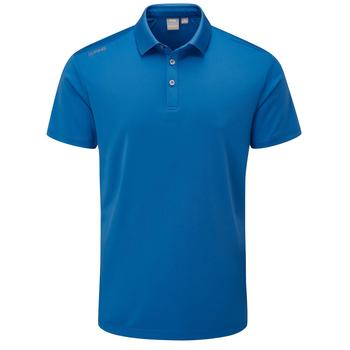 Ping Lindum Golf Polo Shirt - Snorkel Blue