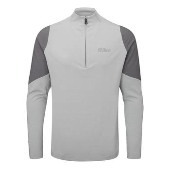 Oscar Jacobson Lodstock Tour Golf Sweater - Light Grey