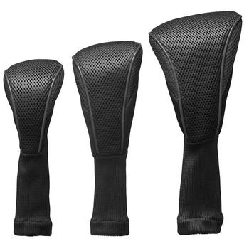 Longridge Long Neck Pro Headcovers - Black - main image