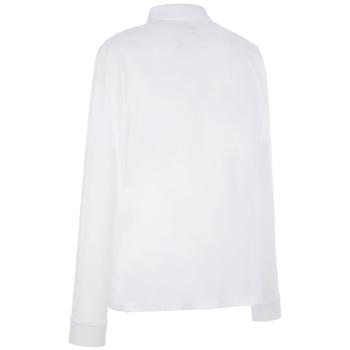 ProQuip Long Sleeve Performance Golf Polo Shirt - White - main image