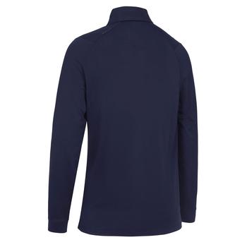 Callaway Long Sleeve Performance Tour Logo Golf Polo - Navy - main image