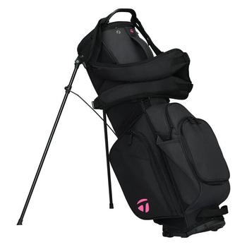 TaylorMade FlexTech Golf Stand Bag - Black/Neon Pink - main image