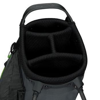 TaylorMade FlexTech SuperLite Golf Stand Bag - Grey/Neon Green - main image