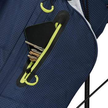 TaylorMade FlexTech SuperLite Golf Stand Bag - Navy/White/Lime - main image