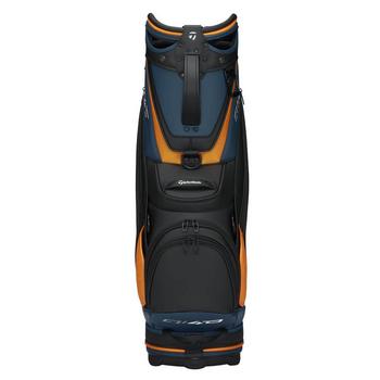 TaylorMade Qi4D Tour Golf Staff Bag - Black/Blue/Orange - main image