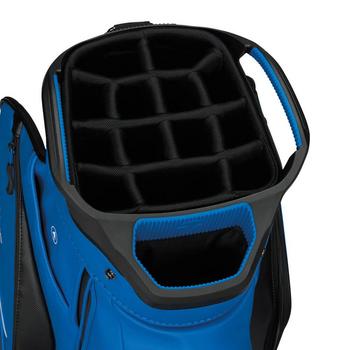 TaylorMade Deluxe Golf Cart Bag Black/Blue - main image