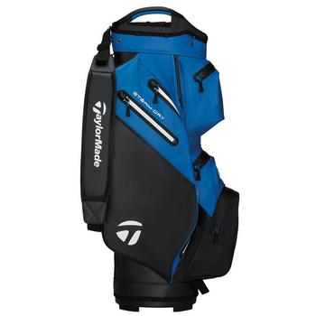 TaylorMade Storm Dry Waterproof Golf Cart Bag Black/Blue - main image