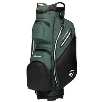 Taylormade Storm Dry Waterproof Golf Cart Bag - Black/Dark Sage