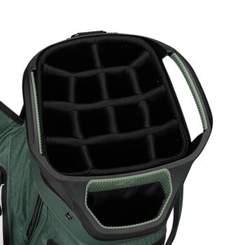  TaylorMade Storm Dry Waterproof Golf Cart Bag Black/Dark Sage - main image