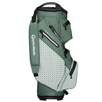 TaylorMade Storm Dry Waterproof Golf Cart Bag Heritage Icon Dark Sage - main image