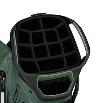 TaylorMade Storm Dry Waterproof Golf Cart Bag Heritage Icon Dark Sage - main image