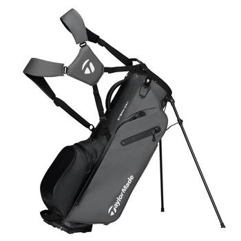 Gold Gear Direct - TaylorMade Storm Dry Waterproof Golf Stand Bag Grey/Black