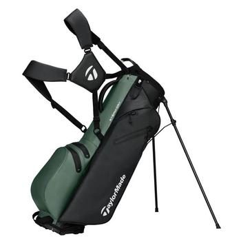 Gold Gear Direct - TaylorMade Storm Dry Waterproof Golf Stand Bag - Black/Dark Sage