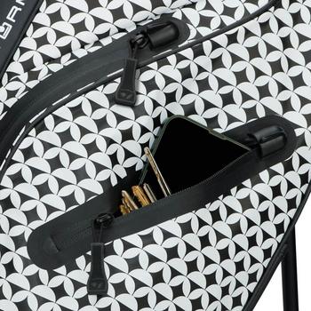 TaylorMade Storm Dry Waterproof Golf Stand Bag - Heritage Icon Black - main image