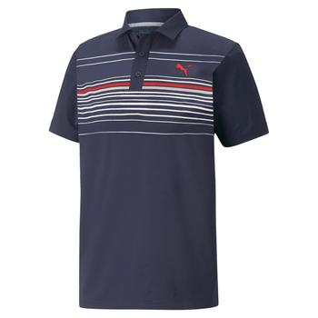 Puma MATTR Canyon Golf Polo - Navy Blazer/Ski Patrol - main image