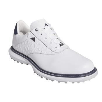 adidas MC70 Spikeless Golf Shoes - White/Collegiate Navy/Halo Silver - main image