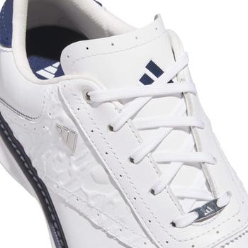 adidas MC70 Spikeless Golf Shoes - White/Collegiate Navy/Halo Silver - main image