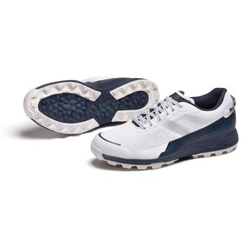 Mizuno MZU EN Golf Shoes - White/Navy - main image