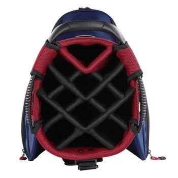 MacGregor Principal 10" 14 Way Golf Cart Bag - Navy/White/Red - main image
