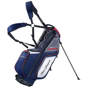 MacGregor Principal 9.5 Inch Golf Stand Bag Navy / Grey / Red