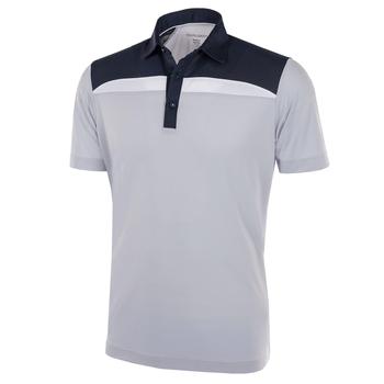 Galvin Green Mapping VENTIL8 Plus Golf Polo Shirt - Cool Grey/Navy - main image